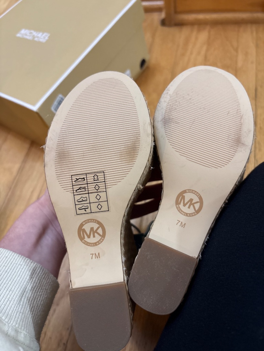 Michael Kors strappy wedges - Picture 4 of 5